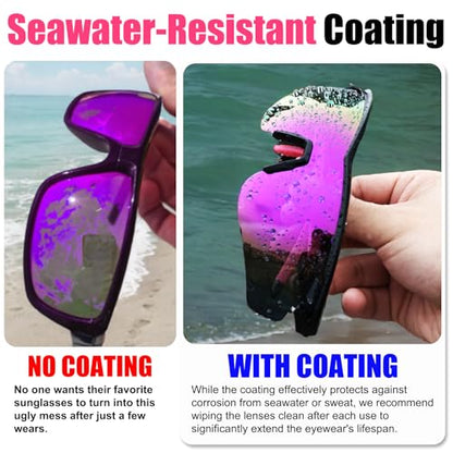 Polarized Sports Sunglasses for Men Women,Wrap Around Sun Glasses for Running Cycling Baseball Fishing Golf Hiking - color: Black Pink