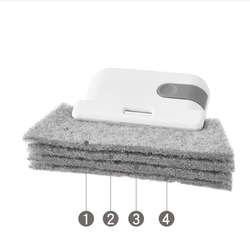 3 in 1 Magic Window Track Cleaner Multi Layer Window Slot Cleaning Tool Gap Cleaning Brush