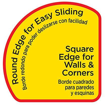 Super Sliders 7" Slide & Hide Reusable Furniture for Hard Surfaces - Effortless Moving and Surface Protection, Beige (4 Pack) - size: 7 Inch, style: For Hardwood
