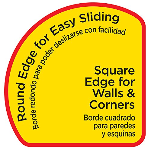 Super Sliders 5" Slide & Hide Corner Reusable Furniture Sliders for Carpet, Anti-Slip Protective Furniture Moving Pads for Beds, Sofas, Dressers, Set of 4, Beige - size: 5 Inch, style: For Carpet