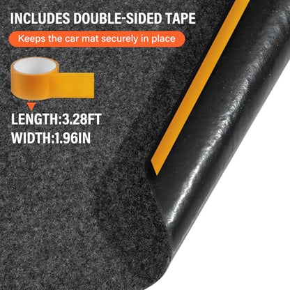 17 x 7.6FT Extra Large Garage Floor Mat, Premium Oil Leaks Absorbent Oil Spill Mat,Waterproof Backing Garage Mat,Reusable, Washable, Protects Floor from Spills, Drips, Splashes and Stains - size: GFM-17 x 7.6FT