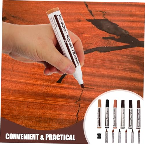 Mobestech Portable Paint Markers 1 Set Furniture Touch-up Pens Wood Scratch Repair