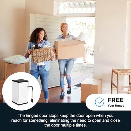 Door Stopper - Pocket Size and Mobile - Heavy Duty Hinge Door Stop - Fit for Firemen, Movers, Hotels & Stores - Easy to Use - Children & Pets Safety Hanging Door Hinge Stoppers