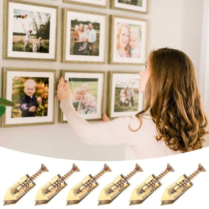 60PCS 0.47x1.18 inch Self-Drilling Anchors, Ancors and Screws for Heavy Duty, Metal Screw Anchors Kit, No Drill and Holes in Wall - size: 60PCS—0.47X1.18inch