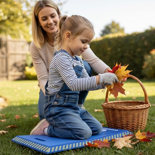 WORKPRO Extra Thick Kneeling Pad, Soft Foam Knee Cushioning, Extra Large Foam Kneeler Mat for Auto-Repair, Gardening, Workout Supplies, 28 x 16 x 1.2in, Blue - color: Blue