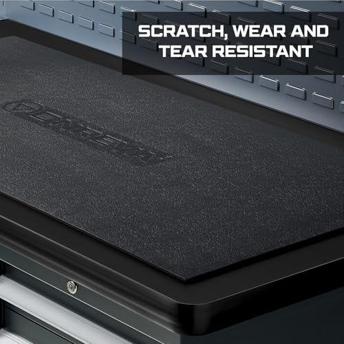ONREVA Workbench Mat 24X48 Inches, EVA Work Mat, Protect Your Work Bench Top, Heavy Duty Pad for Tool Box Top, Table, Tool Station, Rolling Cabinet Cart Cover Liner Matt, 48"X24" 5mm Thick