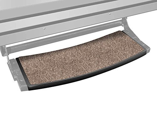 Prest-O-Fit 2-0371 Outrigger Radius RV Step Rug Walnut Brown 22 In. Wide - color: Walnut Brown