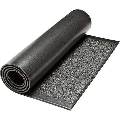 ⅜” Thick Anti Fatigue Mats for Workshop w/ Beveled Anti-Trip Edges - Soft Vinyl Foam Mat for Workbench & Stationary Tools - Roll Out Mat w/ Pebble Grain Surface Finish - Unique Work Area Floor Mats