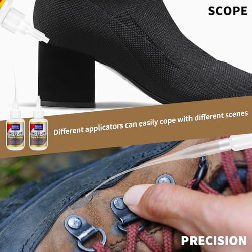 2 Pcs Shoe Glue, Fast Drying Clear Shoe Glue for Sole Repair, Waterproof, Heat-Resistant, Strong Adhesive for Shoe Sole Repair, Boot, Sneakers, High Heels, Sandals - size: 2 Pake, style: Shoe Glue