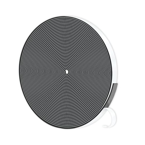 Weather Stripping,Weather Stripping for Door,Strong Adhesive, Lightproof, Soundproof Foam,Door Seal Strip for Door Frame,Window Frame,Sliding Door (Black,1/2 in x 1/16 in x 33Ft) - size: 1/2 In x 1/16 In x 33Ft