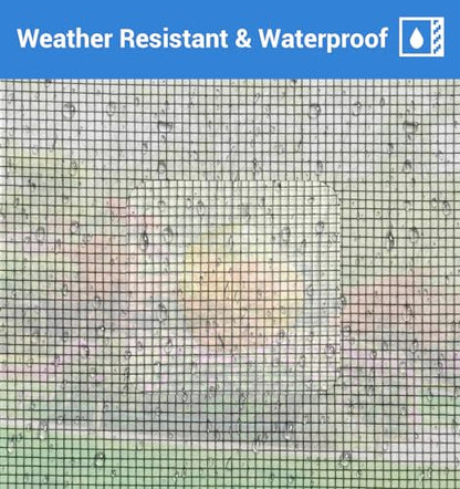 20 Pcs Screen Patches Self Adhesive, Window Mesh Screen Repair Patches Peels & Sticks, Polyurethane Mesh Repair Patch for Window & Door Tears, (Gray, 4"X4")