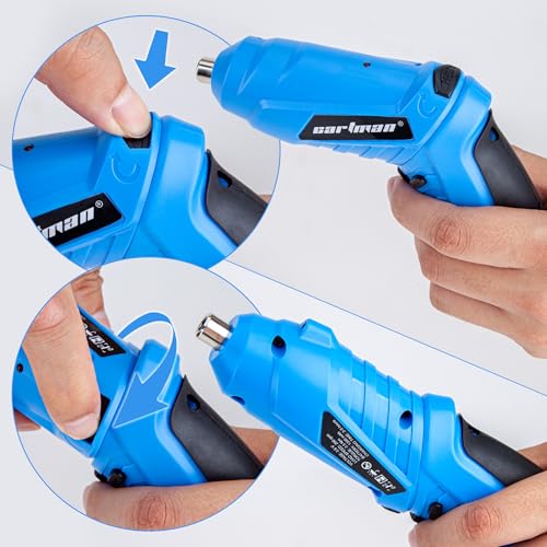CARTMAN 149 Piece Tool Set General Household Hand Tool Kit with Cordless Screwdriver Blue - style: 149 PC