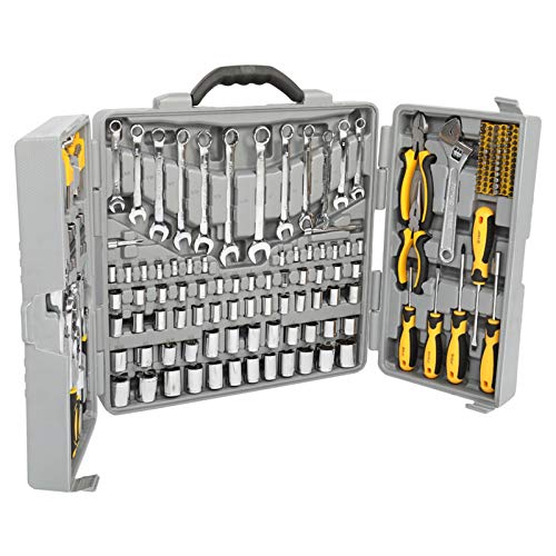 205pcs Tool Set, House Repair Kit Set, Household Hand Tool Set, General Home/Auto Repair Tool Set, Storage Case Socket Wrench Sets for Home Maintenance, Perfect for Handyman, Homeowner