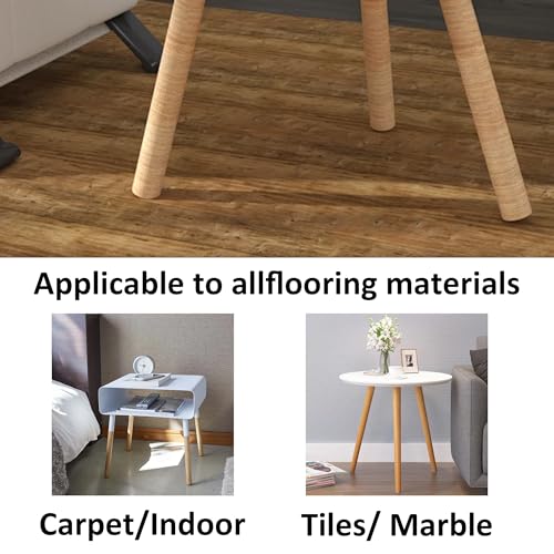 Rubber pad Circular Table Foot Cover Chair Foot Cover Silent Furniture Table and Chair Anti Slip Cover 32mm（1-1/4 inch） - size: 32mm-8pack