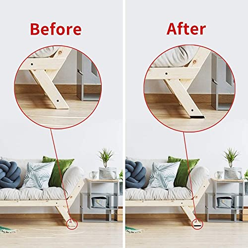 Yelanon Non Slip Furniture Pads -18pcs 3" Grippers Hardwood Floors, Non Skid for Furniture Legs,Self Adhesive Rubber Furniture Feet, Anti Slide Furniture Floors Protectors for Keep Couch Stoppers - size: 18pcs 3" Square
