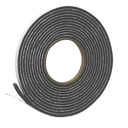 Frost King Vinyl Foam Tape - Closed Cell - Moderate Compression, 1/4" W, 1/8" Thick, 17' L, Grey - V442H - size: 1