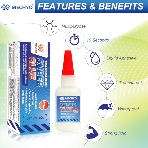 Super Glue,Universal Super Glue,Welding High Strength Oily Glue, Used for Quick Fepair of DIY Crafts,Metal, Plastic, Wood, Glass,Jade,Etc. (50g 1Pcs) - color: 35g Leather Glue