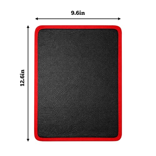 Qidejoy Flexible Magnetic Tool Mat Set, Heavy-Duty Magnetic Tool Tray with PVC Coating, Non-Slip Magnetic Holder for Garage, Auto Repair & Workshop Organization (1)
