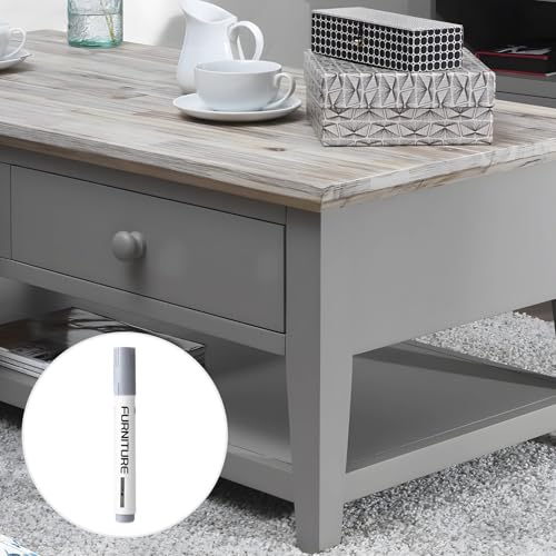 Includes Wood Filler Pens, Furniture Markers Touch Up Set, Black White Gray, Precision Angled Tip, Perfect For Furniture Enhancement And Wood Repairs