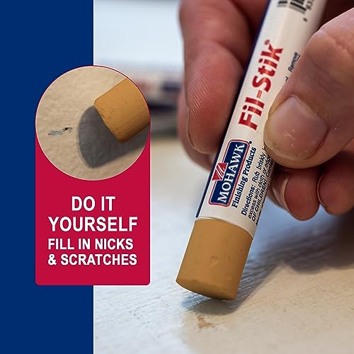 Mohawk Fil-Stik Wax Putty Stick for Wood Repair, Light Golden Oak M230-0415, 1 Count - color: Light Golden Oak