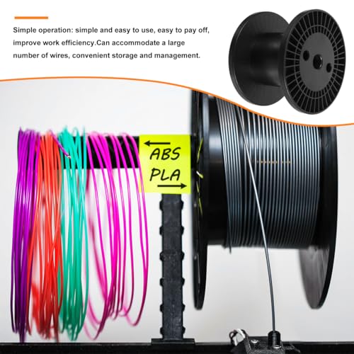 ULTECHNOVO Multifunctional Plastic Spool Cord Organizer Lightweight Extension Cord Storage Reel for Outdoor Wire Management 6.29X6.29X4.48In