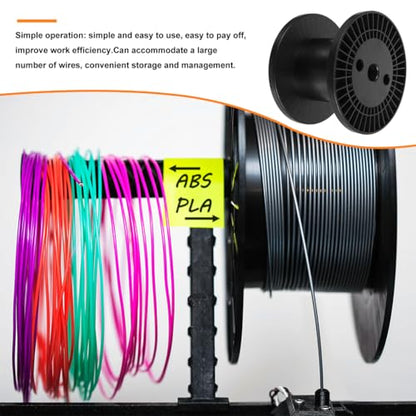 ULTECHNOVO Multifunctional Plastic Spool Cord Organizer Lightweight Extension Cord Storage Reel for Outdoor Wire Management 6.29X6.29X4.48In