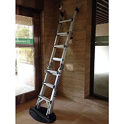 Extension Ladder Anti Slip Stop Pad Mat,27"x15.7" Non-Slip Rubber Telescoping Stepladder Ladder Stabilizer Accessories, Anti-Skid Anti-Slip Stopper Safety for Floor Protect Protection