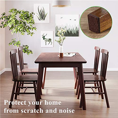 Large Felt Furniture Pads 6" x 4" Set of 8 Cut Furniture Felt Pads Sheets Brown Self Adhesive Anti Scratch Heavy Duty 5mm Thick Floor Protector for Hardwood Floorfor Hardwood Floor - size: 8pcs Rectangle