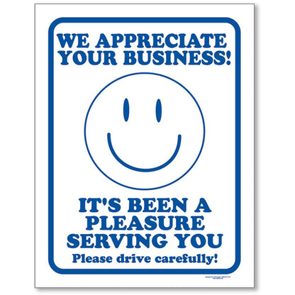 Champ@ Premium Poly-Back Floor Mats – Plastic-Backed Disposable Auto Floor Mats, 17" x 21", Box of 500 (Smiley Face) - color: Smiley Face