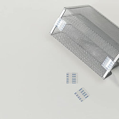 Scotch(R) Removable Wall Mounting Tabs, 11/16in. x 11/16in, Clear, Box of 35 - size: 1 Count (Pack of 1)