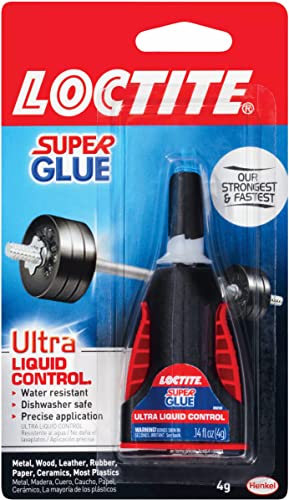 Loctite Super Glue Ultra Liquid Control, 0.14 fl oz, 1, Bottle - size: 1 Pack