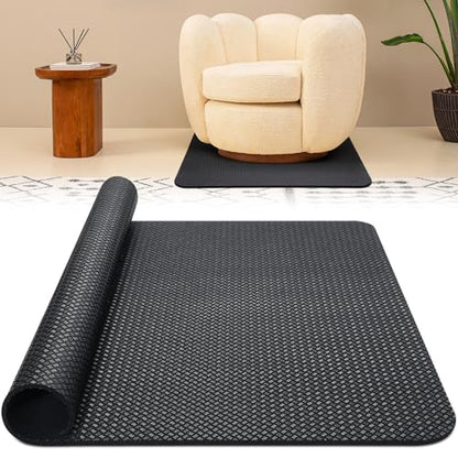 Non-Slip Recliner Pad for Hardwood Floors, Premium Recliner Floor Gripper Pad to Keep Furniture from Sliding, Anti Slip Furniture Mat Gripper for Under Recliner Sofa Couches Chairs Carpet