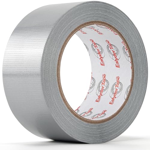Silver Duct Tape Heavy Duty 2 Inch x 30 Yards, Waterproof Industrial Strength Adhesive Tape for Indoor Outdoor Repairs, Sealing, Tear by Hand & No Residue, 1 Roll - size: Silver, 1 Roll - 2In x 30Yd