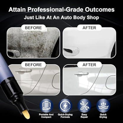 2PCS All Cars Magic Pen Magic Car Scratch Removal Pen Car Scratch Repair Pen Quick Fix for Scratches and Paint Damage, Easy to Use