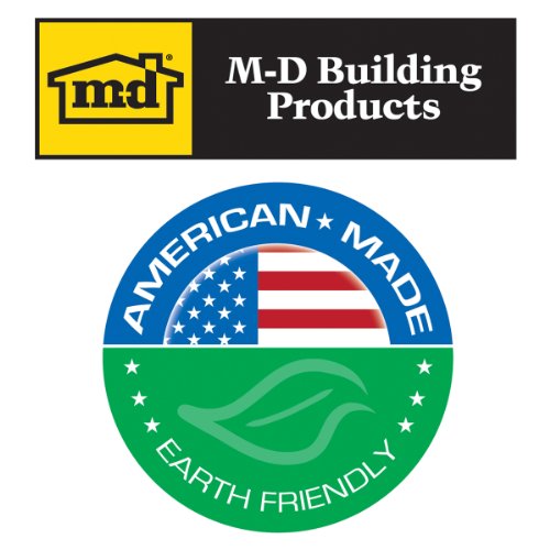 M-D Building Products 03723 9 ft. Black Rubber Garage Door Bottom Seal (Pack of 6) - size: 9 Ft. (Pack of 6)