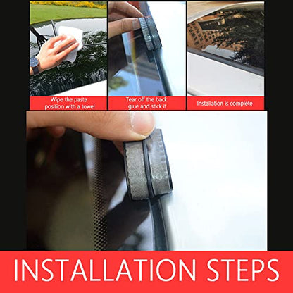 Cuttable T-Car Sunroof Cover Seal Rubber Trim,Dust Proof&Weather Stripping for Windshield,Tailgate Adhesive Rubber Seal Strip (14mm×23Ft) - color: 14mm×23Ft