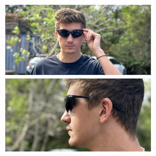 Calabria 91348 2 Pack Bulk Bifocal Reading Safety Glasses +1.50 Clear/Grey Mens Womens Wrap Around Eye Protection Protective - color: Clear/Smoke Grey (2 Pack)