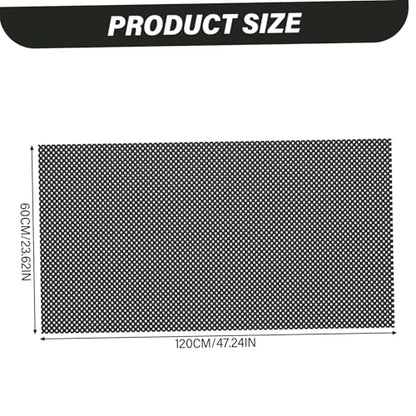 24×48 Inch Black Non-Slip Workbench Mat, Anti-Slip Pad & Drawer Shelf Liner for Toolbox, Cabinet, Router Table, Sander Station & Garage Workbench