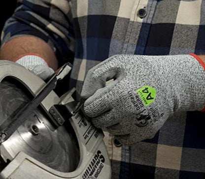 MAGID Griffin Gear ANSI A4 Liquid Repellent Nitrile Work Gloves , 96 Pairs, Size 7/Small, GPD452 - color: Polyurethane Coating, size: 7/Small, style: 96 Pair