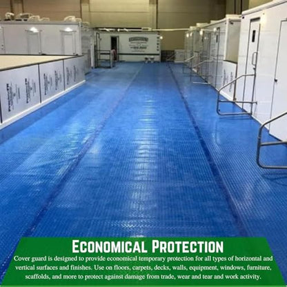Farm Plastic Supply - Bainbridge International 10 mil Temporary Surface Protection - Temporary Floor Protection, Heavy-Duty Temporary Floor Protection for Construction & Renovation (36" x 100')