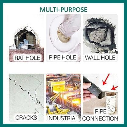 Waterproof Sealant Mastic, Waterproof Repair Sealing Clay, Quick Wall Mending Mud for Drain Connection, for Holes and Gaps Wall Filler (3)