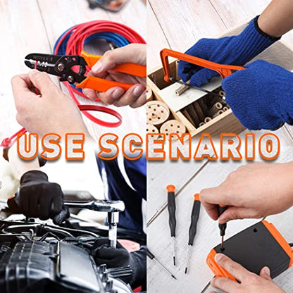 CARTMAN 238-Piece Socket Wrench Auto Repair Tool Combination Package Mixed General Household Hand Tool Set Tool Kit with Plastic Toolbox Storage Case - color: Orange