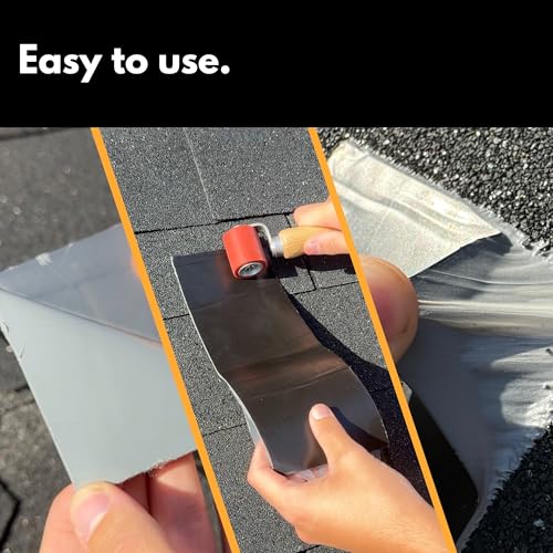 HSS RV Sealant Tape with MicroSealant - Waterproof Commercial Roofing Tape for Roof and RV Repair - UV- & Weatherproof - White - 6 inch x 25 ft. - color: White, size: 6" x 25'