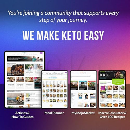 KETO-MOJO GK+ Bluetooth Glucose & Ketone Testing Kit + Free APP for Ketosis & Diabetes Support. 20 Blood Test Strips (10 Each), Meter, 20 Lancets, Lancing Device, and Control Solutions