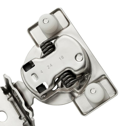 Ravinte 2 Pack 1 Pair 1-3/8 inch Overlay Soft Close Kitchen Cabinet Hinges Stainless Steel Adjustable Kitchen Hinges Satin Nickel Cabinet Hardware - size: 1-3/8 inch Overlay