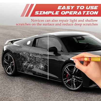 3PCS 2026 New All Cars Magic Pen, Magic Car Scratch Removal Car Scratch Repair Pen Set, Weatherproof Touch up Cars Scratch Remover Repair Paint Pen for Vehicles