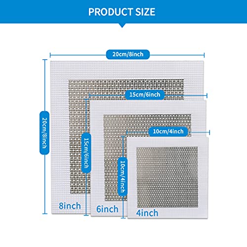 6 Inch 6Pack Drywall Patch Drywall Repair kit, Wall Repair Patch Kit, Patch Repair for Drywall Plasterboard