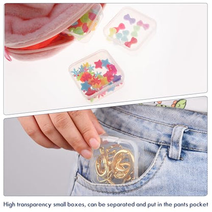 Douorgan Diamond Painting Storage Containers Portable Bead Organizer Shockproof Bead Art Storage Case Jewelry Beads Storage Box (30 Small Boxes) - size: Medium - 30 Small Boxes
