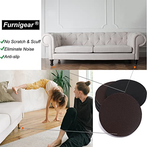 Anti Vibration Pads for Washing Machine, Non-Slip Furniture Pads for Hardwood Floors, Furniture & Washer Feet Stabilizer Stoppers Protectors, Keep Washing Machine from Moving & Sliding, (3.5", 16pcs) - size: 16Pcs 3.5"