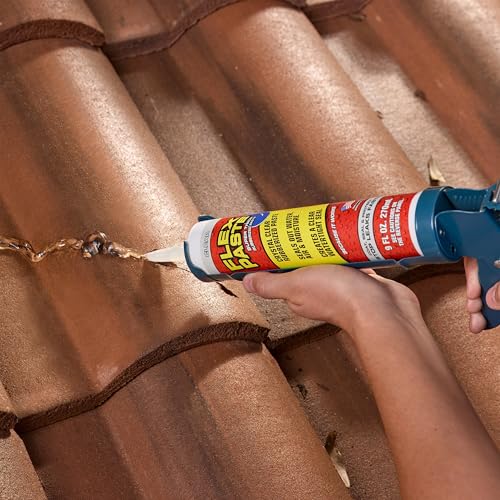 Flex Paste, Waterproof Paintable Putty, Spackle Sealant, Fill Gaps Cracks Holes - Block Out Water and Air - UV Resistant - Walls, Drywall, EPDM, Concrete, Roof, RV Repairs, Clear, Cartridge - size: Cartridge